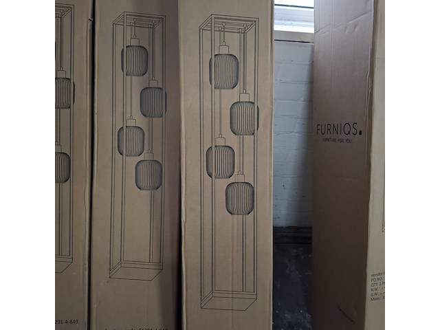 4x vloerlamp, furniqs, canyon - afbeelding 4 van  5