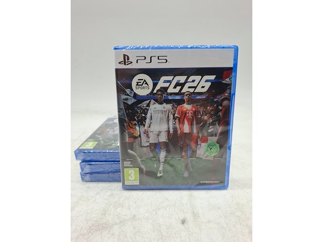 4x voetbalgame playstation 5 ea sports fc 26 - afbeelding 1 van  3