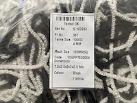 4x voetbalnet vde, wit/zwart - afbeelding 2 van  2