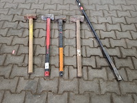 4x voorhamer met stootijzer - afbeelding 1 van  7