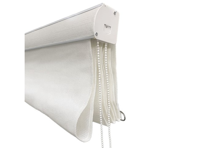 4x vouwgordijn shadow comfort®, arctic white - afbeelding 1 van  2