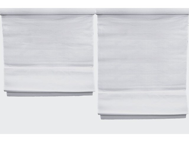 4x vouwgordijn shadow comfort®, arctic white - afbeelding 2 van  2