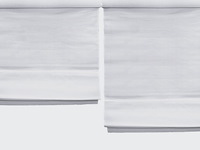 4x vouwgordijn shadow comfort®, arctic white - afbeelding 2 van  2