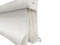 4x vouwgordijn shadow comfort®, arctic white - afbeelding 1 van  2