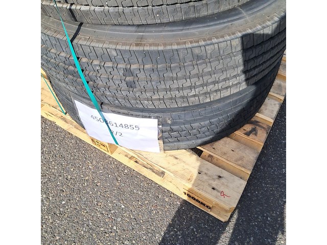 4x vrachtwagenband, michelin, xze2+ - afbeelding 6 van  7