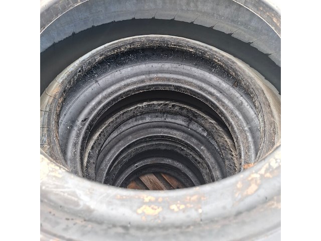 4x vrachtwagenband, michelin, xzl 2 - afbeelding 2 van  7