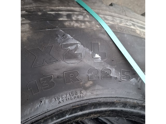 4x vrachtwagenband, michelin, xzl - afbeelding 3 van  6