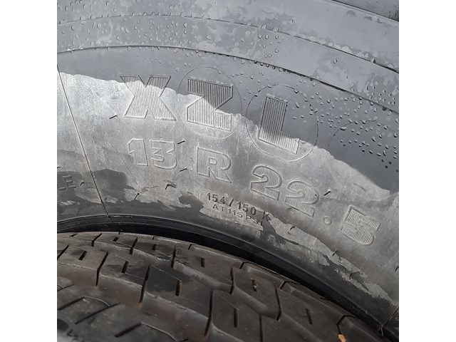 4x vrachtwagenband, michelin, xzl - afbeelding 6 van  7