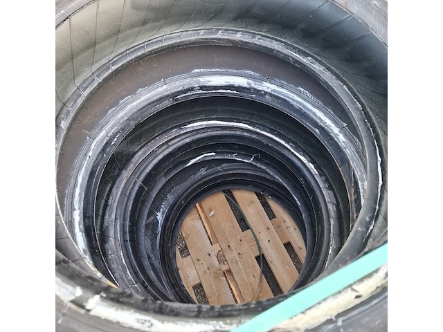 4x vrachtwagenband, michelin, xzl - afbeelding 6 van  7