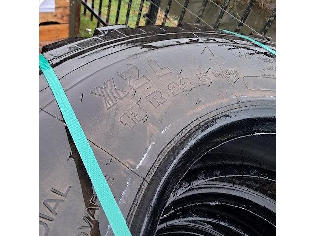 4x vrachtwagenband, michelin, xzl - afbeelding 4 van  6