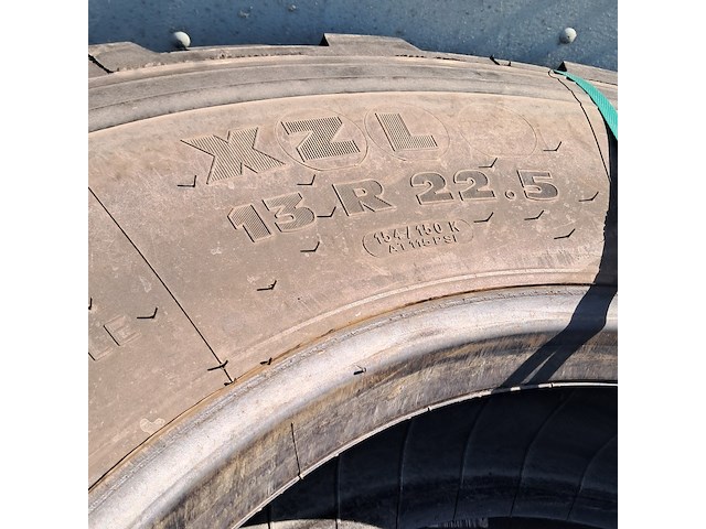 4x vrachtwagenband, michelin, xzl - afbeelding 3 van  5