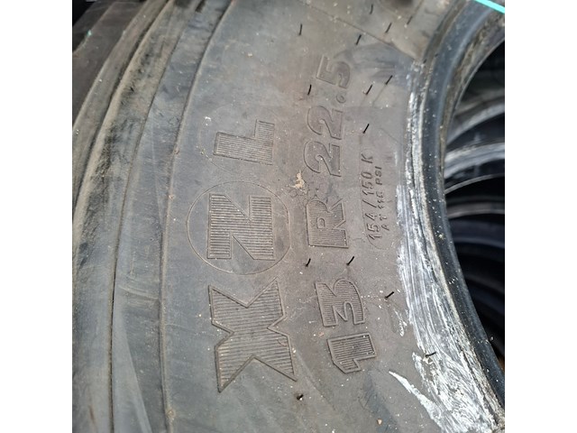 4x vrachtwagenband, michelin, xzl - afbeelding 5 van  7