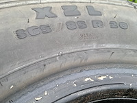 4x vrachtwagenband, michelin, xzl - afbeelding 4 van  5