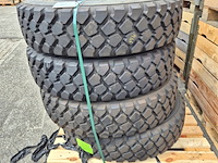4x vrachtwagenband, michelin, xzl