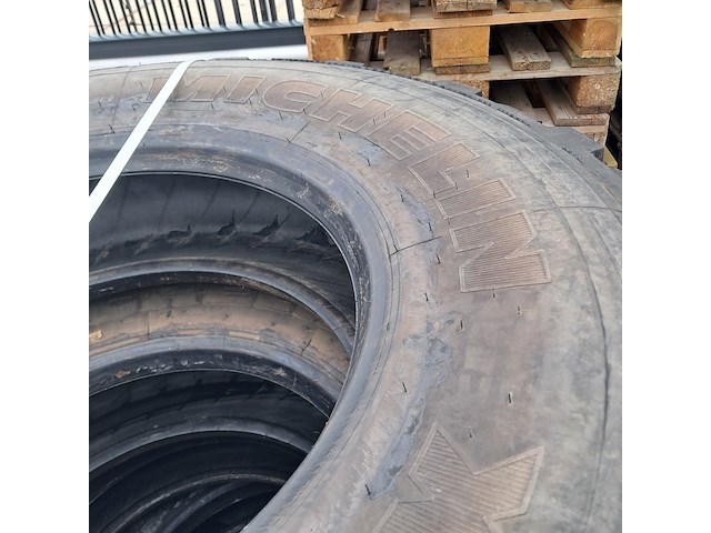4x vrachtwagenband, michelin, xzl - afbeelding 6 van  6