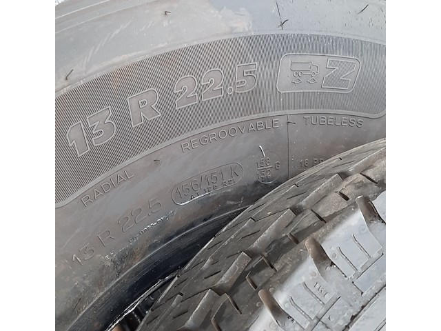 4x vrachtwagenband, michelin, xzy-2 - afbeelding 5 van  7