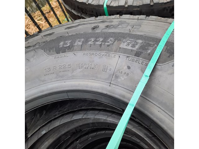 4x vrachtwagenband, michelin, xzy-2 - afbeelding 3 van  7