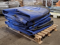 4x vrachtwagenzeil, blauw - afbeelding 1 van  5