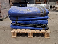 4x vrachtwagenzeil, blauw - afbeelding 2 van  5