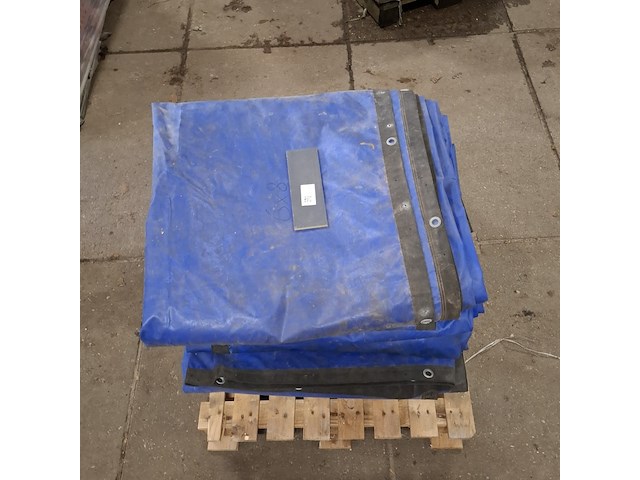 4x vrachtwagenzeil, blauw - afbeelding 3 van  5