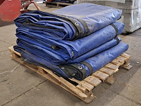 4x vrachtwagenzeil, blauw - afbeelding 4 van  5