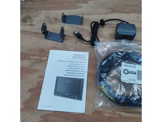 4x wacker neuson achteruitrijcamera sets - afbeelding 2 van  5