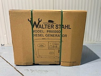 4x walter stahl - 2025 - pr8500d - diesel stroomgenerator / aggregaat (4x) - afbeelding 8 van  22