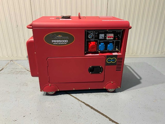 4x walter stahl - 2025 - pr8500d - diesel stroomgenerator / aggregaat (4x) - afbeelding 20 van  22