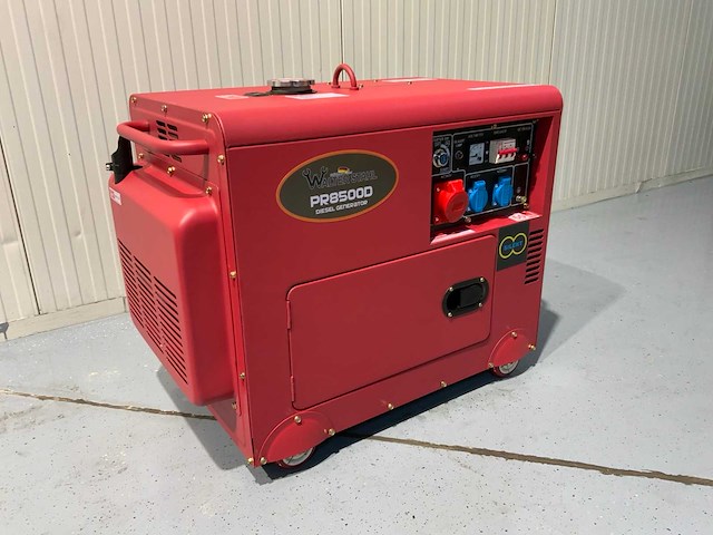 4x walter stahl - 2025 - pr8500d - diesel stroomgenerator / aggregaat (4x) - afbeelding 21 van  22