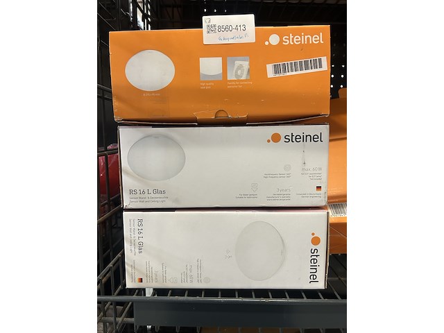 4x wand-/plafondlamp met sensor steinel - afbeelding 1 van  5