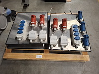 4x wandstroomverdeler - afbeelding 1 van  4