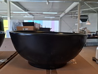 4x waskom best design, ancona, mat zwart - afbeelding 3 van  5