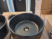 4x waskom best design, breela, mat zwart - afbeelding 6 van  7