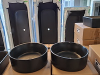 4x waskom best design, breela, mat zwart - afbeelding 3 van  7