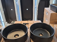 4x waskom best design, breela, mat zwart - afbeelding 4 van  7