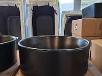 4x waskom best design, breela, mat zwart - afbeelding 5 van  7