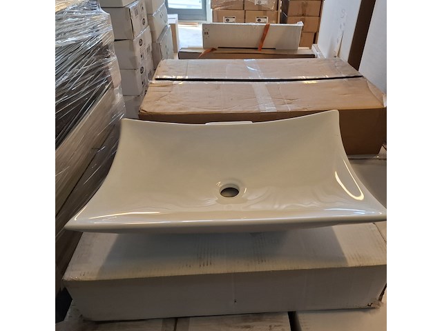 4x waskom best design, raaf, glans wit - afbeelding 2 van  6