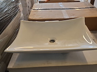 4x waskom best design, raaf, glans wit - afbeelding 2 van  6