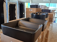 4x waskom best design, roveto, mat zwart - afbeelding 2 van  8