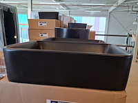 4x waskom best design, roveto, mat zwart - afbeelding 3 van  8