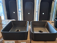 4x waskom best design, roveto, mat zwart - afbeelding 5 van  8