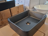 4x waskom best design, roveto, mat zwart - afbeelding 5 van  6