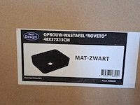 4x waskom best design, roveto, mat zwart - afbeelding 6 van  6