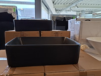 4x waskom best design, roveto, mat zwart - afbeelding 3 van  6