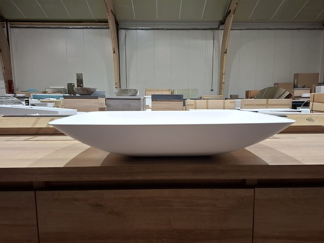 4x waskom mat wit - afbeelding 2 van  7