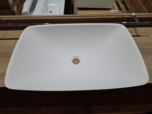 4x waskom mat wit - afbeelding 5 van  7