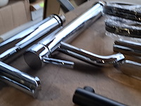 4x waskomkraan, 3x chroom - 1x mat zwart - afbeelding 7 van  11