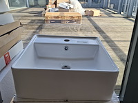 4x wastafel best design, store, glans wit - afbeelding 3 van  7