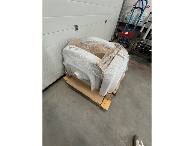 4x wastafel, geberit, basic 300, wit - afbeelding 4 van  5