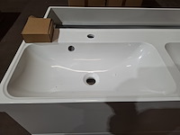 4x wastafel kwadra 1200, marmite, wit - afbeelding 4 van  6